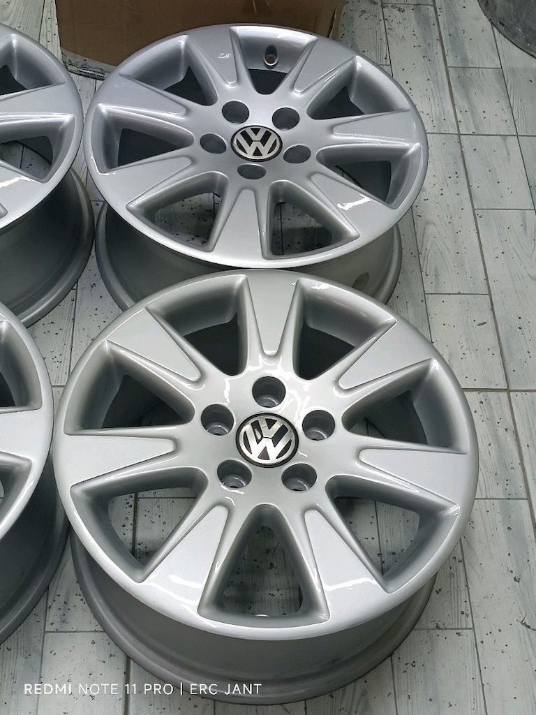 17 - 5x112 VW JETTA CADDY PASSAT ORJİNAL JANT TAKIMI - 7