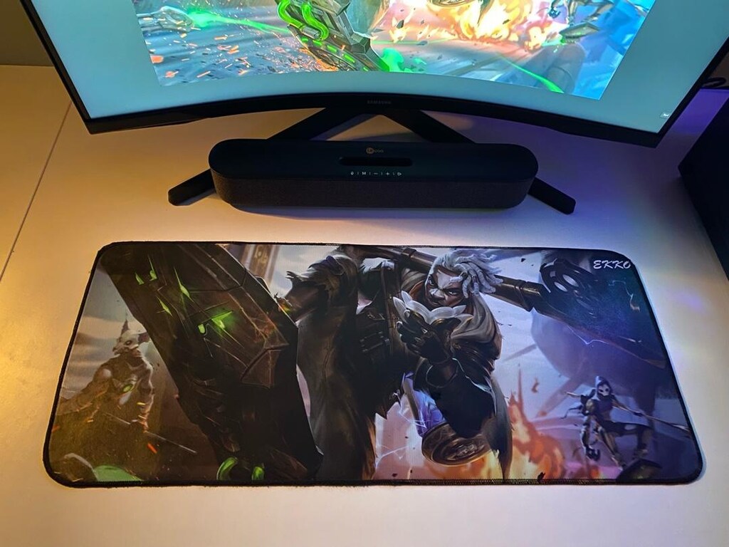 League of legends ekko temalı mousepad - 2