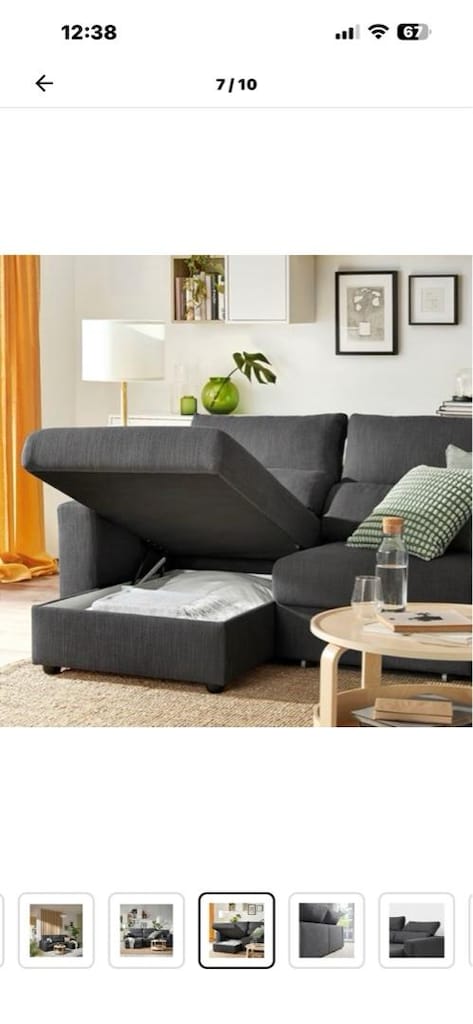 ikea eskilstuna 3lü koltuk - 8