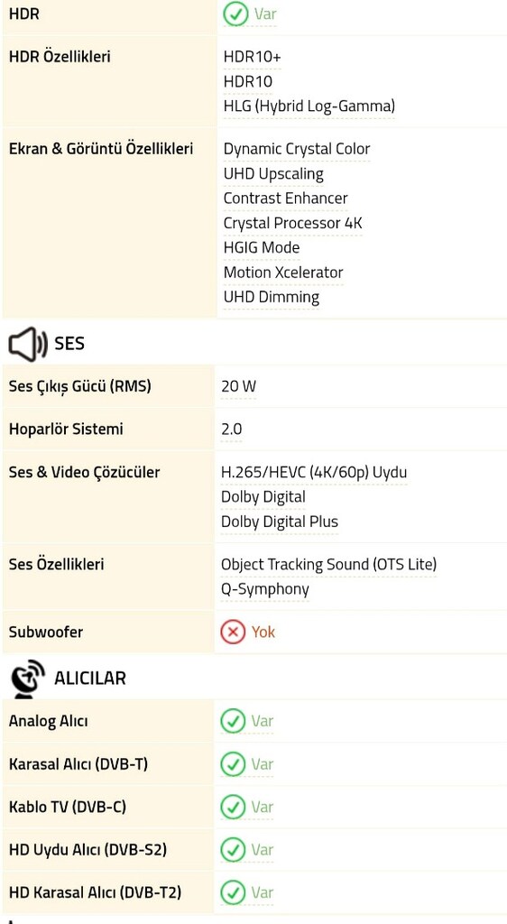 SAMSUNG 55DU8500 4K 140 EKRAN SMART TV - 3