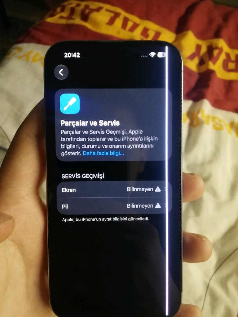 İphone 15 pro Süre var - 16