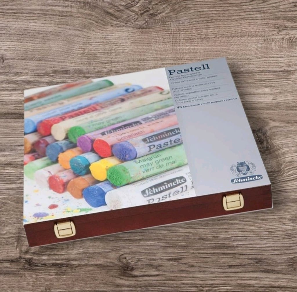 Schmincke soft pastel seti 45 li - 2