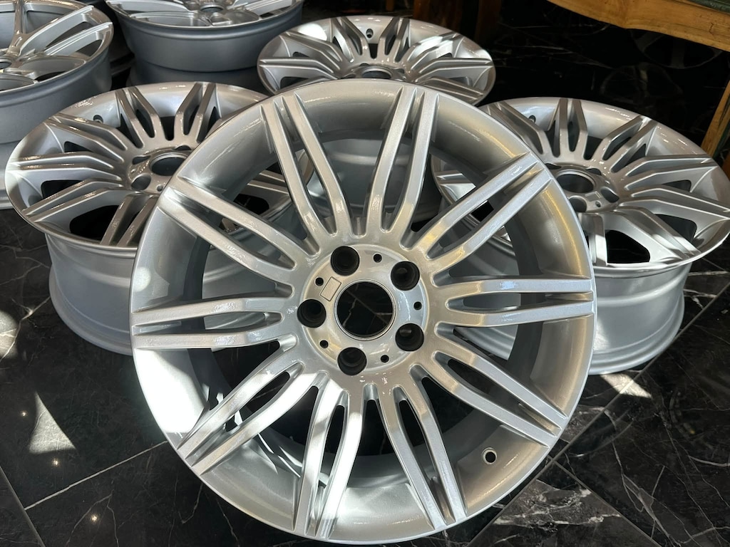18 JANT 5X120 FRANKFURT BMW E60 E90 F30 F10 SIFIR GİBİ HATASIZ - 5