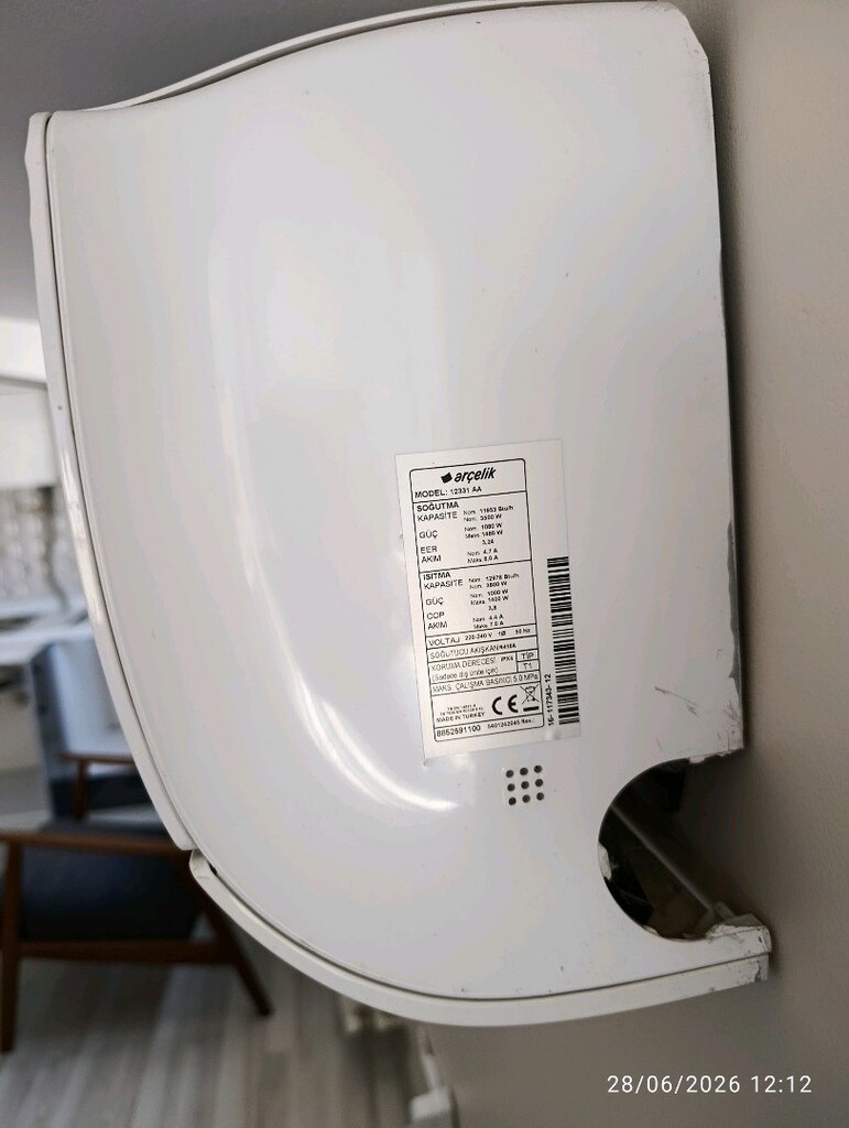 Arçelik 12000 BTU klima - 2