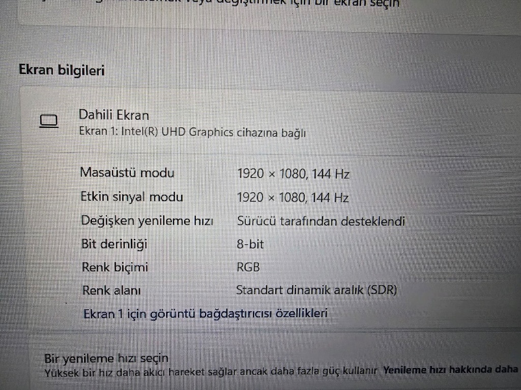CASPER EXCALIBUR GAMMİNG I7 12TH RTX3050 - 7