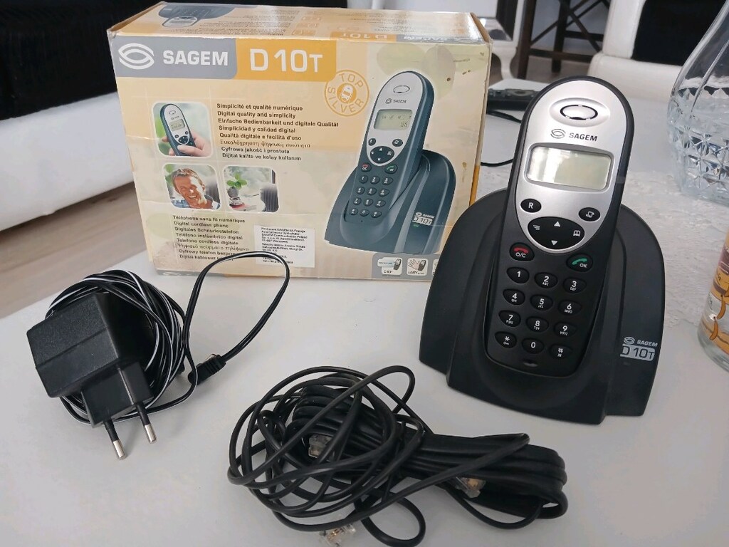 sabit hat telsiz telefon cihazi sıfır hiç kullanılmadı - 2
