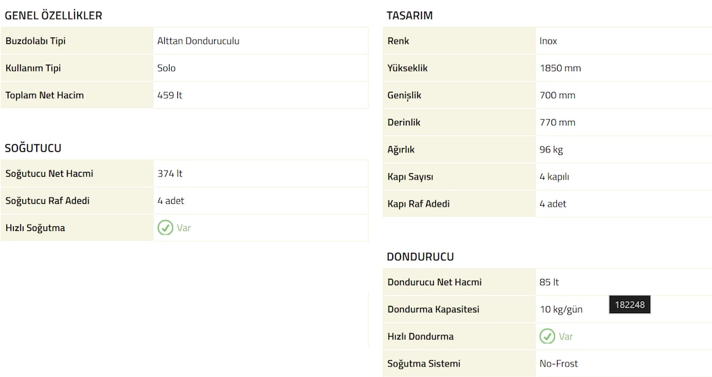 Temiz Kullanılmış Siemens NoFrost Buzdolabı - 5