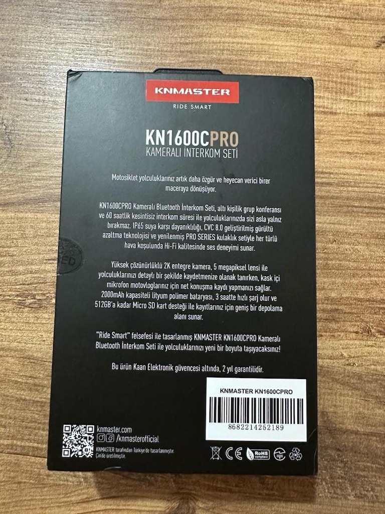 KN1600cpro kameralı interkom - 2