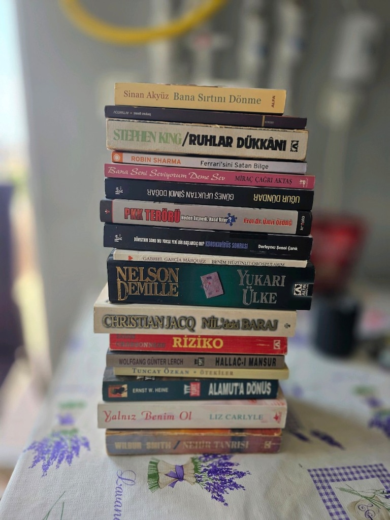 17 Adet Karışık Kitap