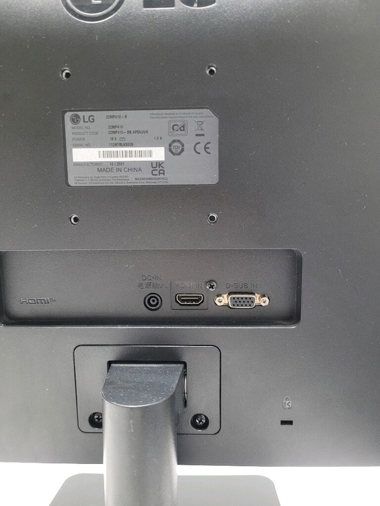 LG Hdmı Monitör 22 inch 75 Hz - 6