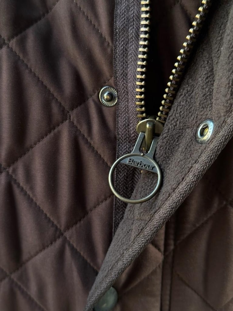 Barbour Kahverengi Kapitone Ceket (XXL) - Kusursuz Durumda - 3