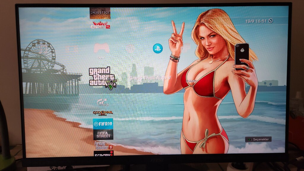 PS3 Slim 500 GB, 43 Popüler Oyunlu, Çift Kollu Sorunsuz Tertemiz - 14
