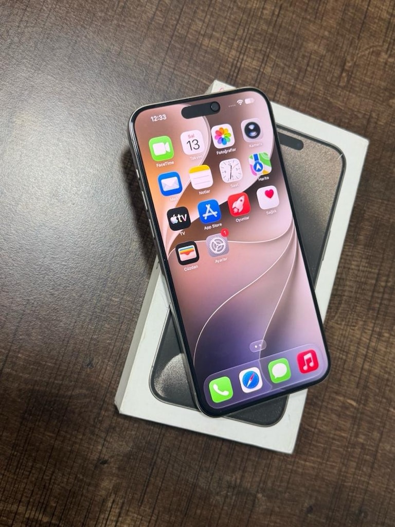 İPHONE 15 PRO MAX 256 GB NATUREL TİTANYUM HATASIZ DEĞİŞENSİZ - 5
