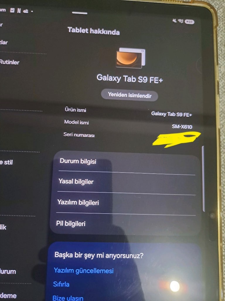 Samsung Galaxy Tab S9 FE+ Wifi 12 GB Ram 256 GB - 2