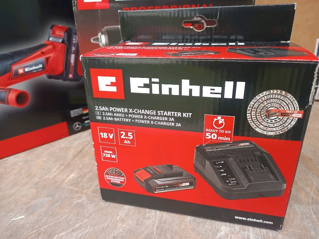Einhell 18 Volt Şarjlı Avuç Taşlama ve Kömürsüz Matkap Seti - 6
