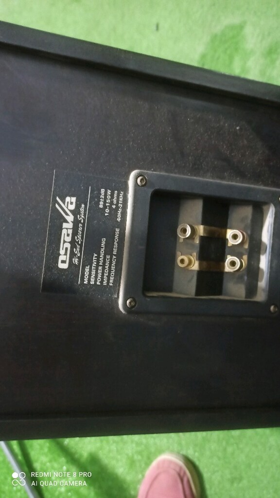 osawa marka orjinal Kolon hoparlor 1 ÇIFT, sorunsuz - 9