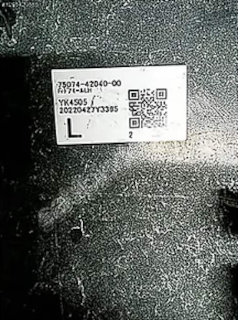 TOYOTA RAV4 SOL ÖN KAPI BANDI 75073 42040 - 2