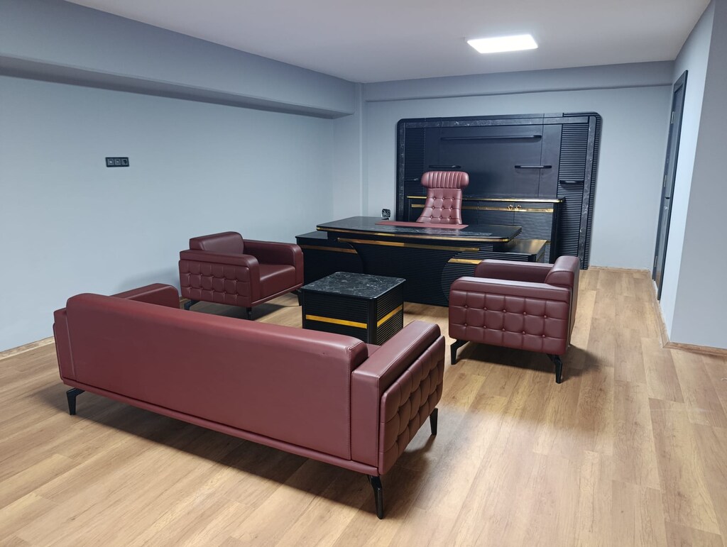 - NET OFİS- MOBİLYA-ZENİT MAKAM TAKIM FULL SET !! - 4