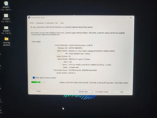 i9 13.Nesil 64 Gb Ram 1 Tb Ssd Rtx 4090