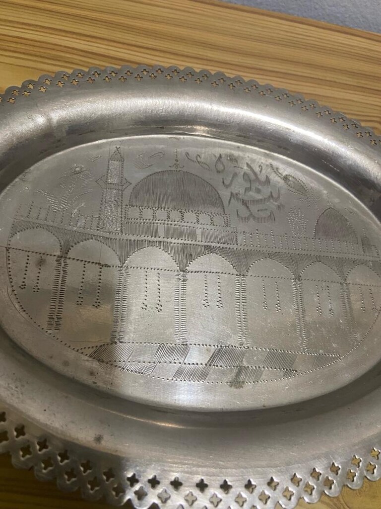 antik dekoratif Türk kahvesi takımı - 6