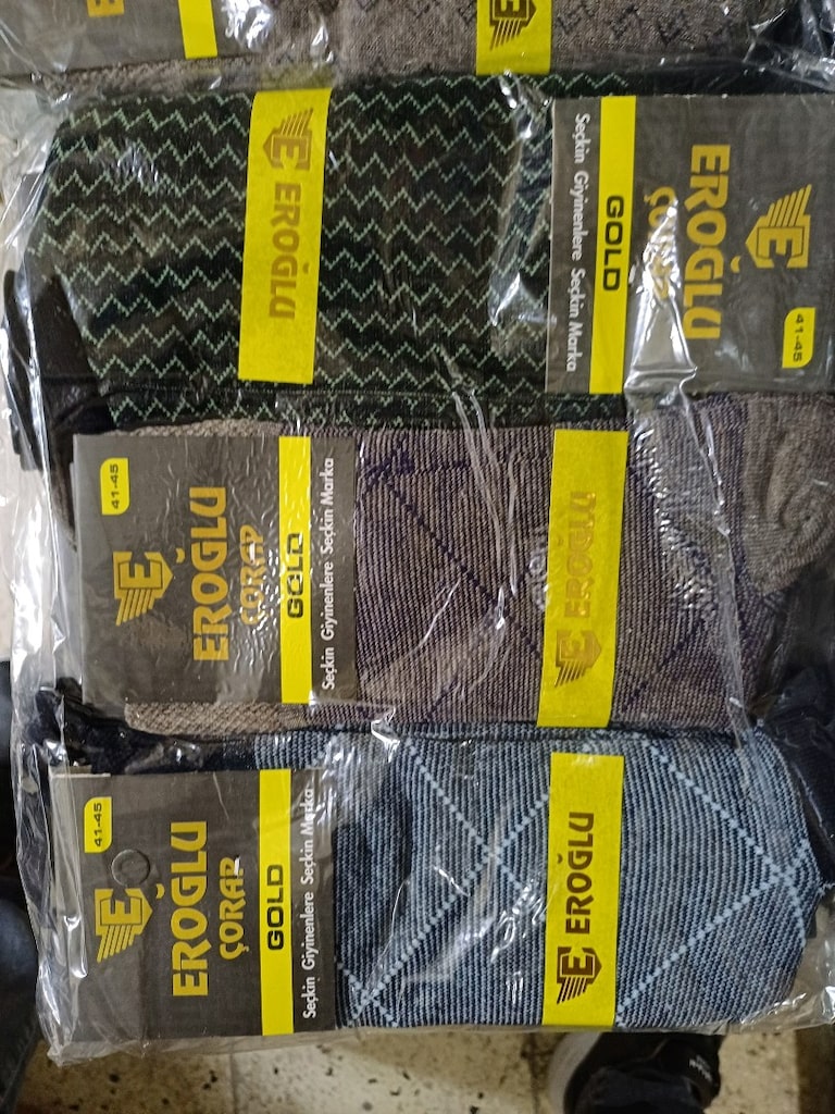 erkek çorap her renk desen 12 adet 140 TL - 3