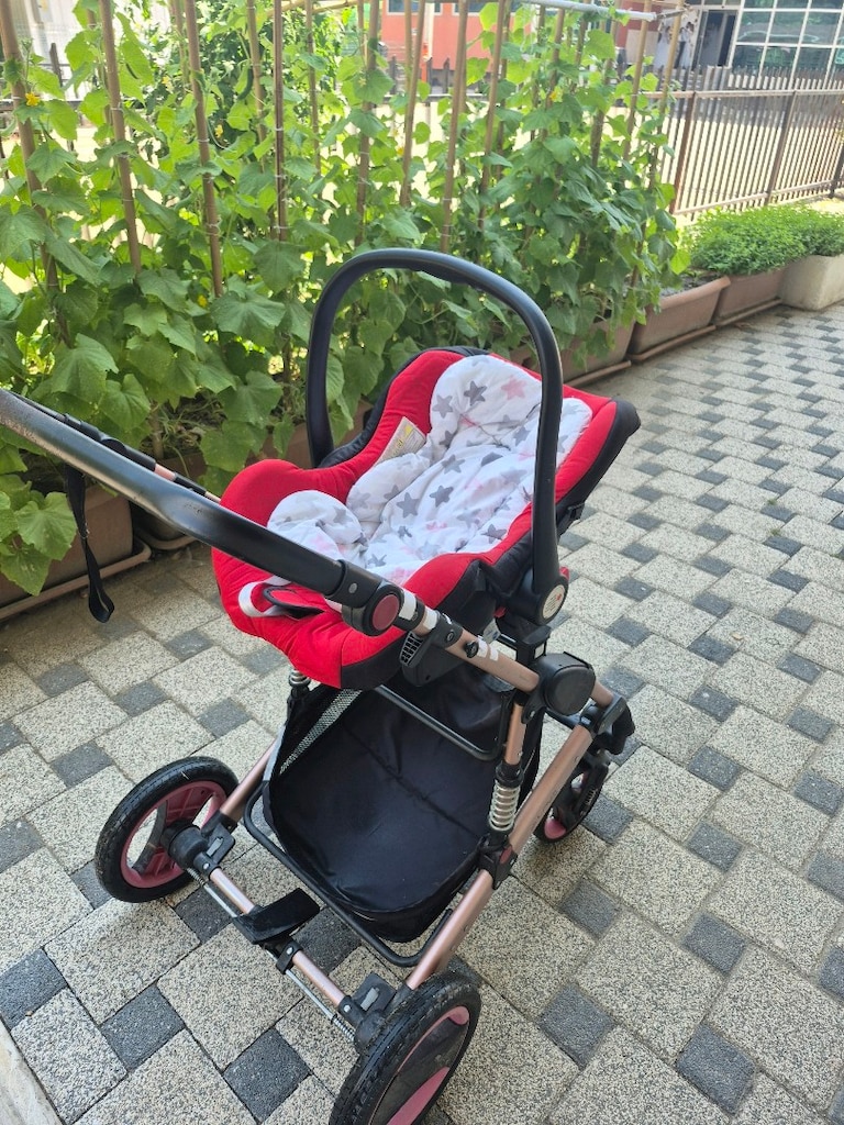 Travel Sistem bebek arabası puseti ile katlanabilir anakucağı - 4