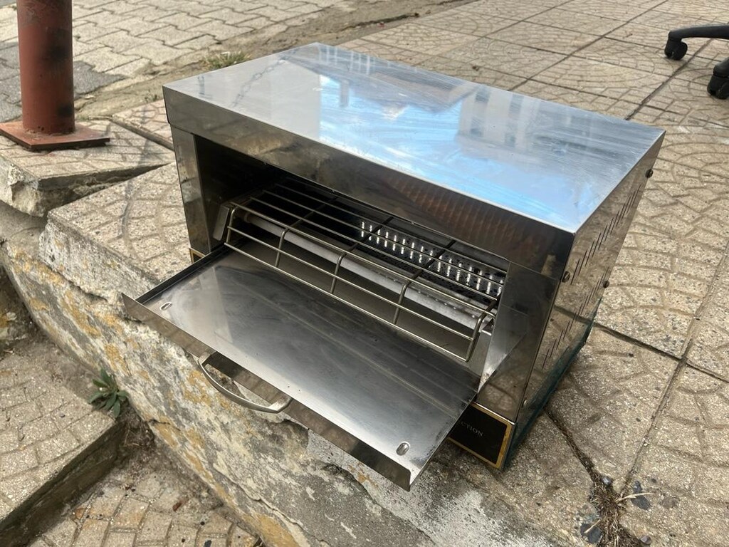ALT VE ÜST ISITMALI SALAMANDER IZGARA EKMEK KIZARTMA MAKİNESİ - 3
