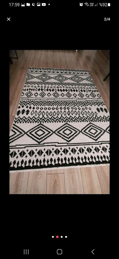 BU GÜNLÜK BU FİYATTAN BAHARİYE ETNİK HALI 130x260 cm - 4