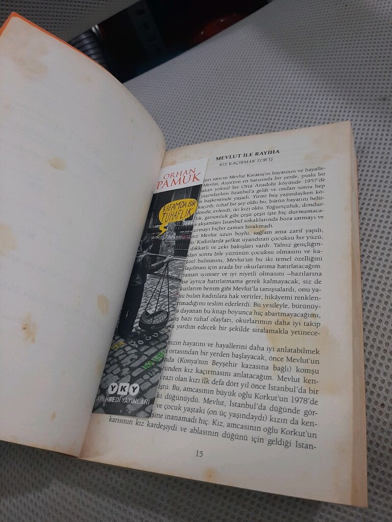 Orhan Pamuk (kafamda bir tuhaflık kitabı) - 8