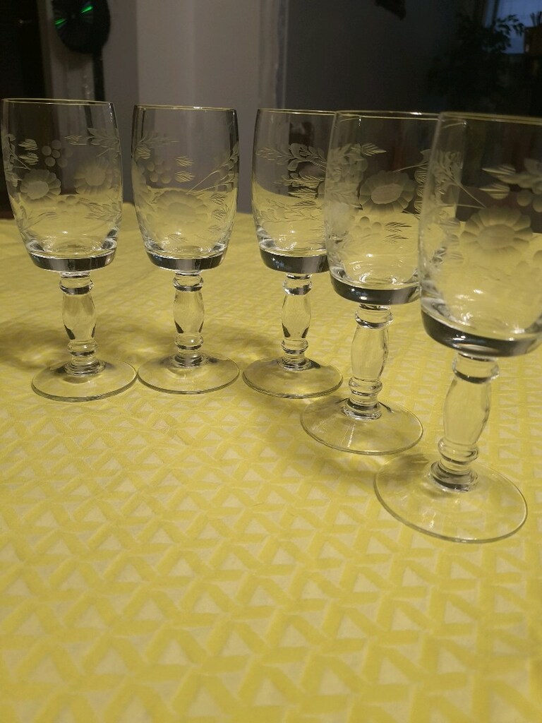 vintage likör kadehi - 2