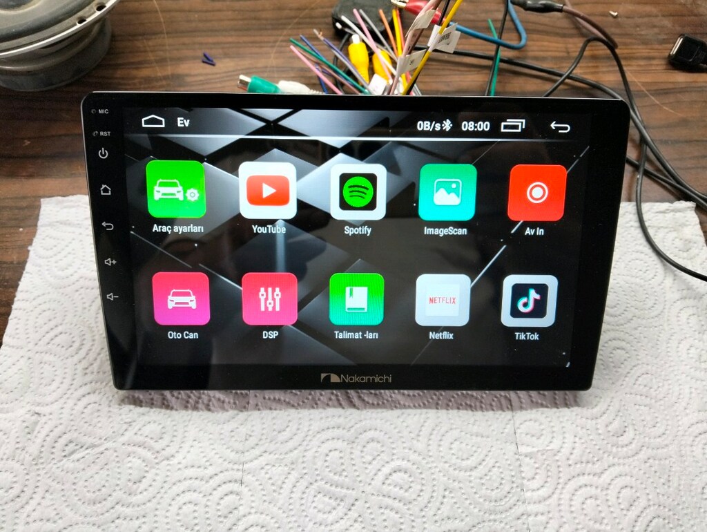 android multimedia carplay 9inc tablet dabil teyip - 9