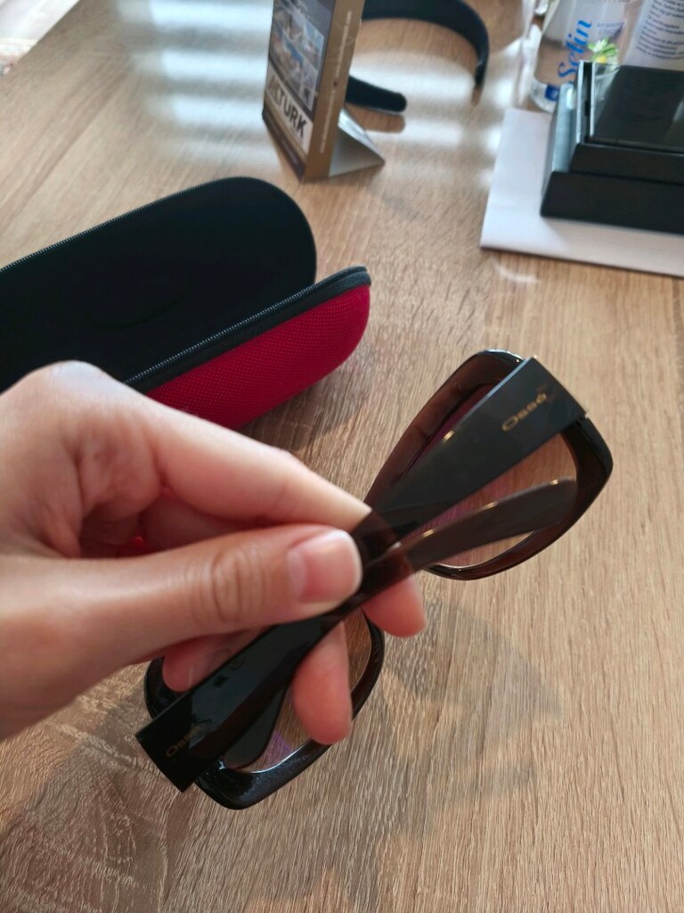 Osse kadın transparan güneş gözlüğü - 3
