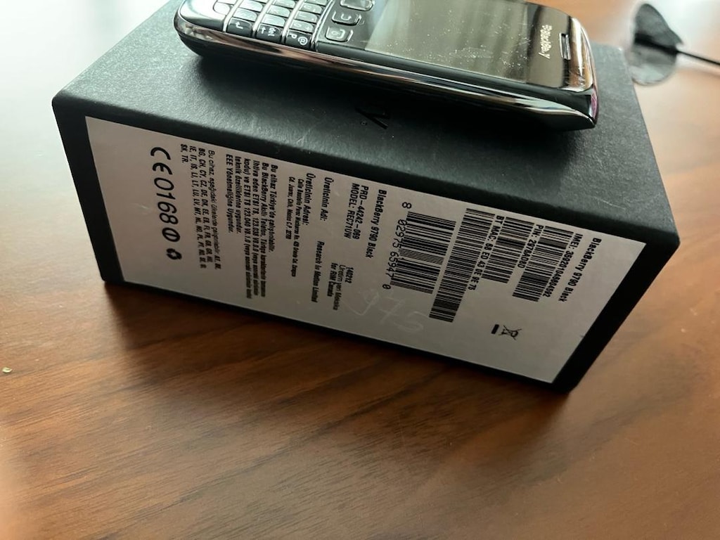 BlackBerry Bold 9790 Black – Kutulu – İlk Sahibinden - 9