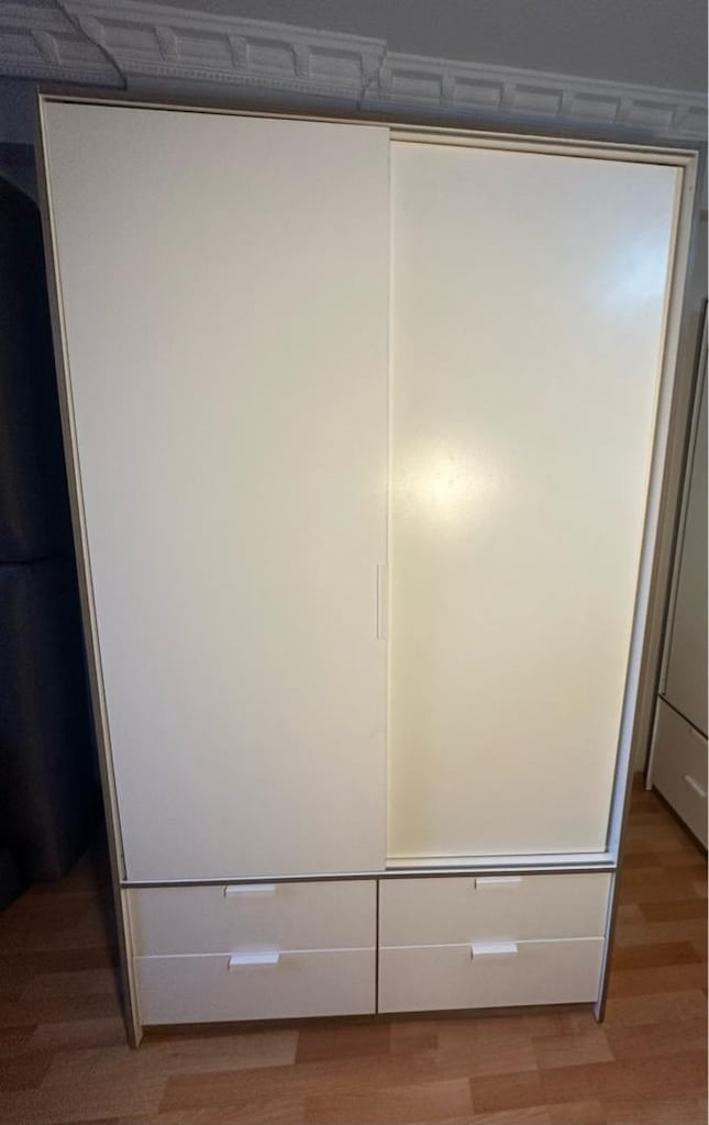 IKEA TRYSIL BÜYÜK GARDIROP 4 ÇEKMECELİ SÜRGÜLÜ - 5