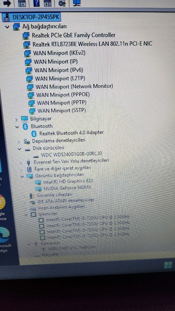 İ5 CPU 2GB DDR5 EKRAN KARTI 8GB DDR4 RAM 240GB M2 SSD - 5