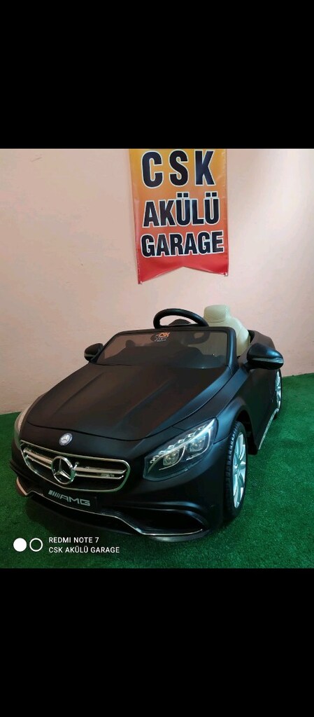 AKÜLÜ ARABA MERCEDES S63 LİSANSLI - 6