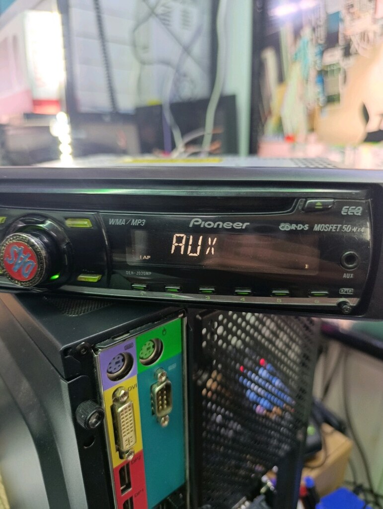 PİONEER deh-2020mp aux radio mp3 extra yaninda Bluetooth cihazı verile - 8
