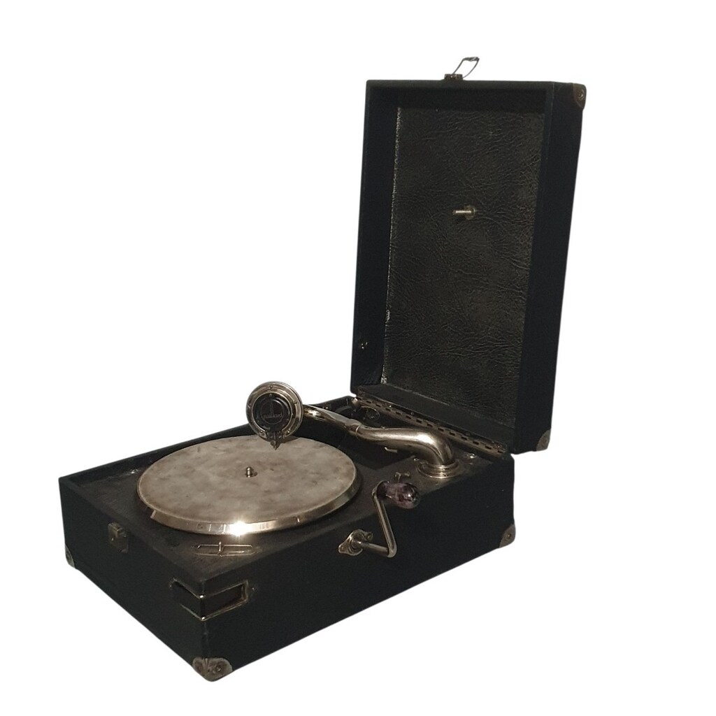 Vintage Avrupa Çanta Gramofon - 2