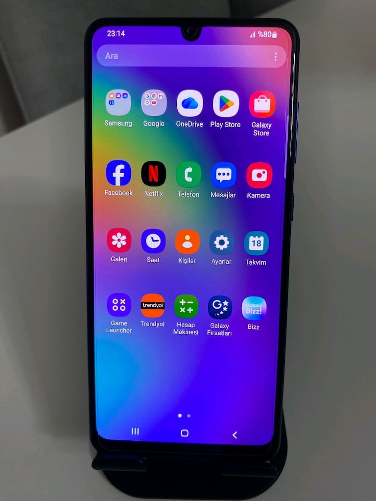 TERTEMİZ SAMSUNG GALAXY A31 TR NFC'Lİ 4+4 8GB RAM 128GB HAFIZA - 8