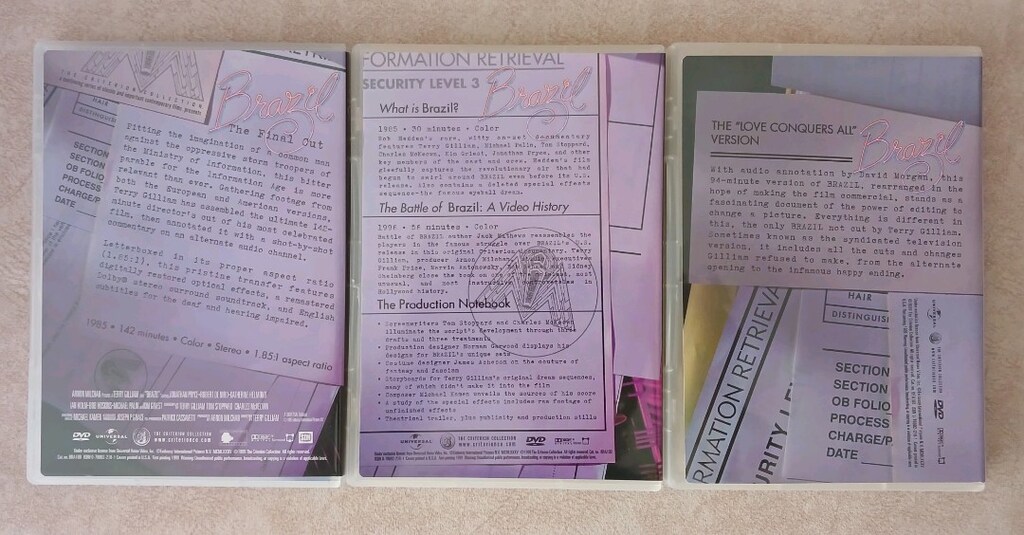 CRİTERİON COLLECTİON: BRAZİL SİGNATURED SPECİAL EDİTİON 3 DVD SET - 4