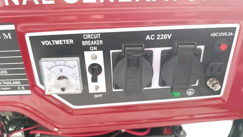 Honda HK 7500 M 7.5 kVA Benzinli Jeneratör – Sıfır Ayarında - 5