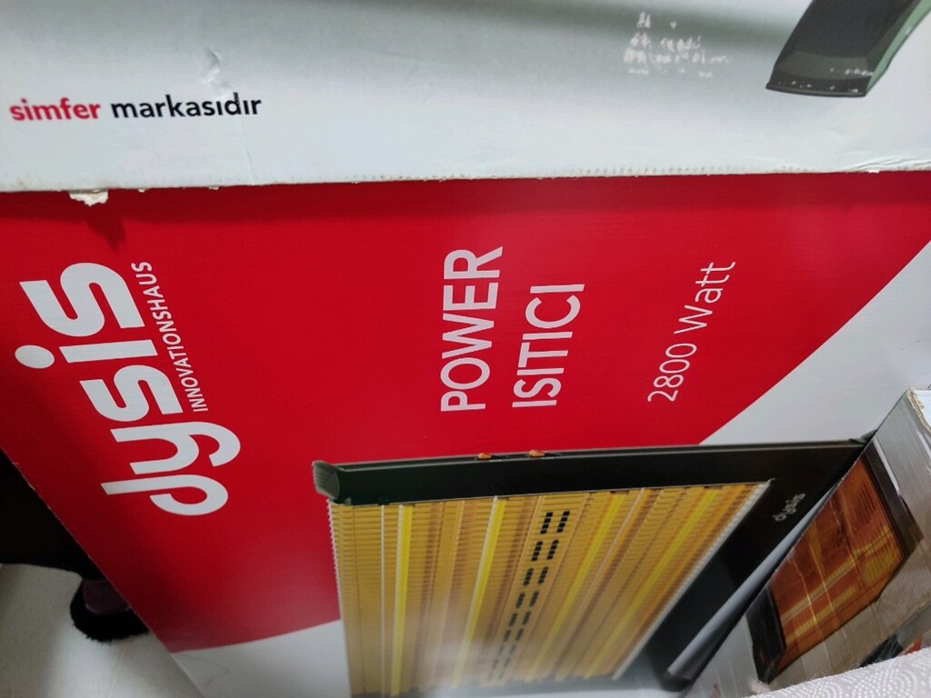 elektrikli ısıtıcı soba Dysis şömine - 6