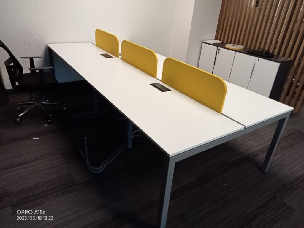 6 KİŞİLİK ÇOKLU ÇALIŞMA MASASI *OFİS WORKSTATION * ARAL OFİS - 6