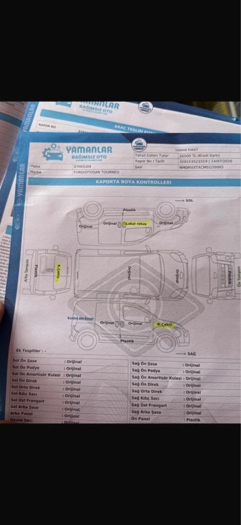 ford tourneo 2014 model temiz - 11