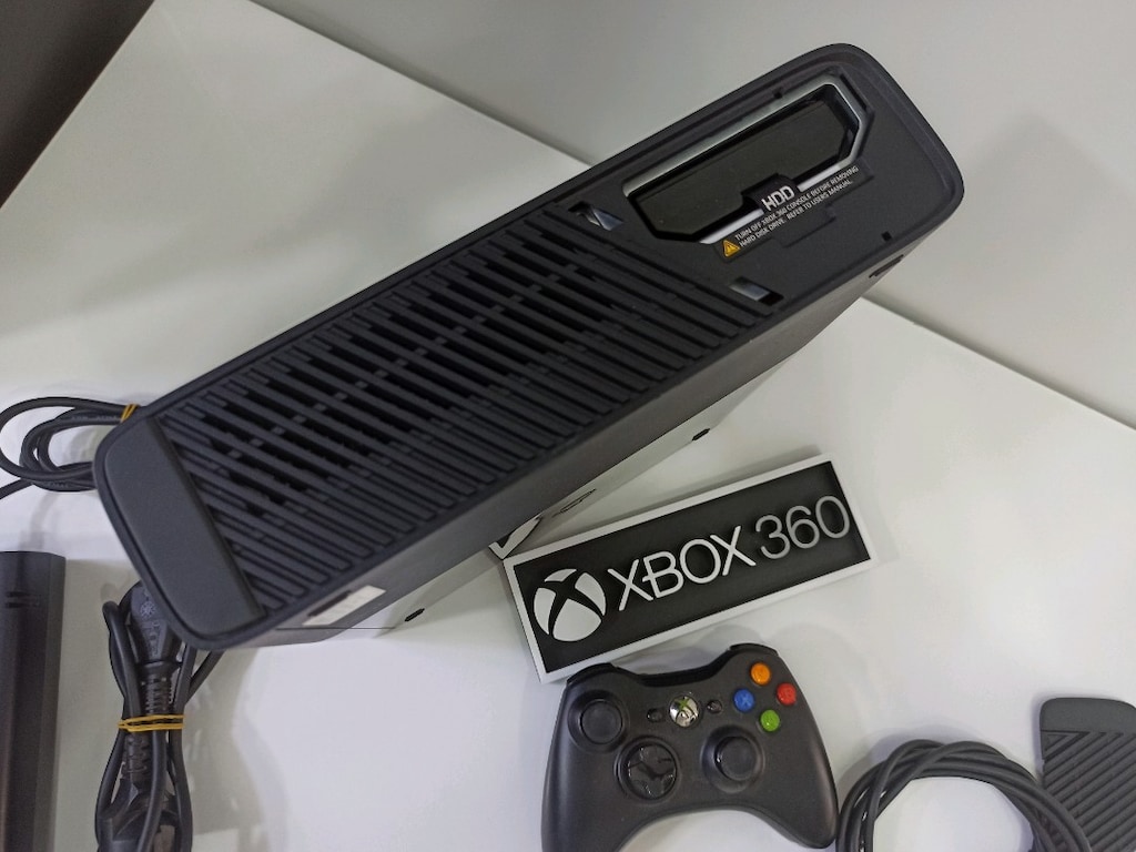 Xbox 360 E slim 120 GB Orjinal kol yazılım sorunsuz Set - 3