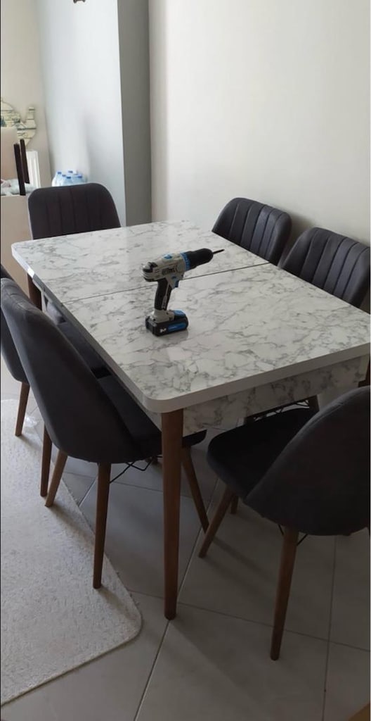 Modern Açılır Masa Sandalye Takımı - 9