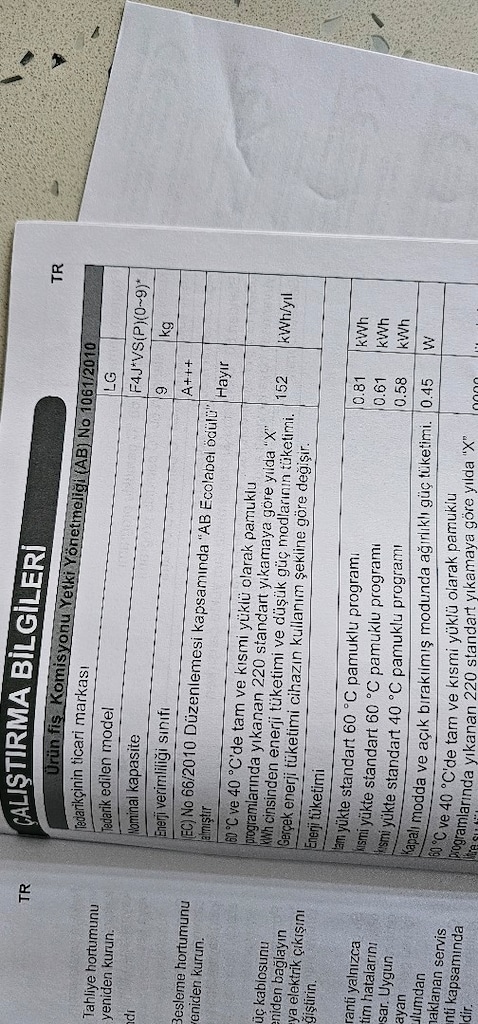 Lg çamaşır makinesi anakartı - 3