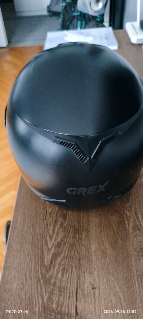 Nolan Grex G6.1 Kinetic Mat Siyah S Beden - 4