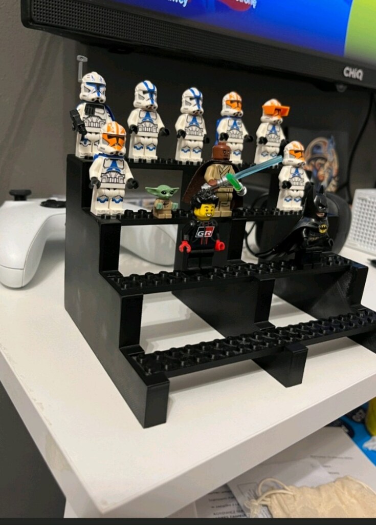 4 Katlı LEGO Minifigür Sergi Standı - 2