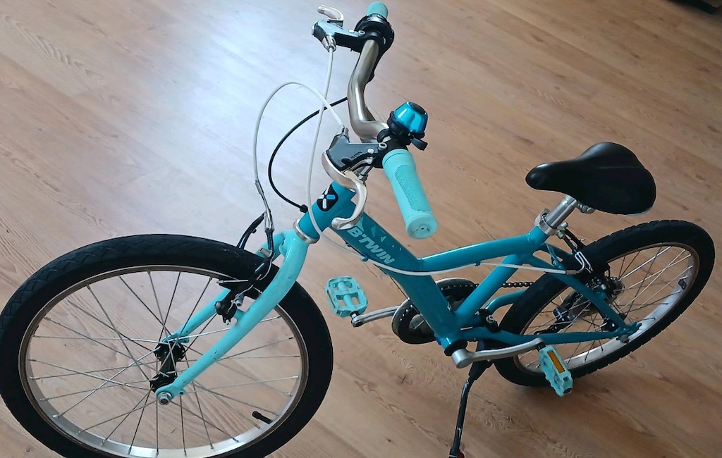 btwin çocuk bisikleti 20 jant Decathlon YENİ GİBİ Ön Sepetli de var - 7